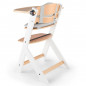Столче за хранене KinderKraft ENOCK с възглавница, Бяло