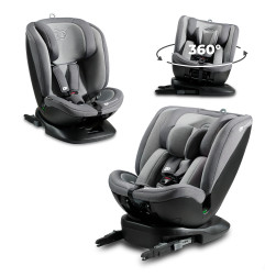 Столче за кола с опция сън Kinderkraft Xpedition 2 i-size, Сиво