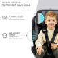 Столче за кола с опция сън Kinderkraft Xpedition 2 i-size, Сиво