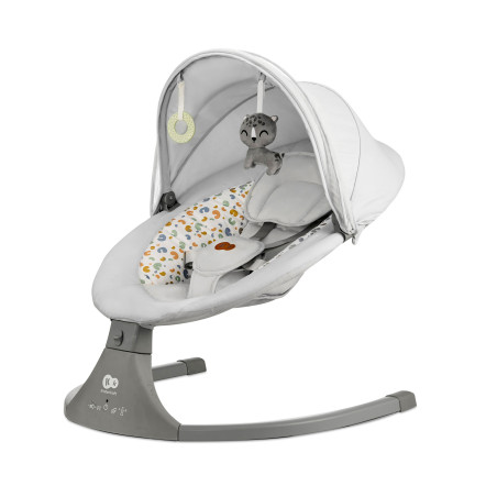 Електрическа люлка/шезлонг KinderKraft LUMI 2,  Light Grey