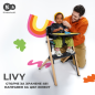 Столче за хранене KinderKraft LIVY+ шезлонг CALMEE, Happy Shapes