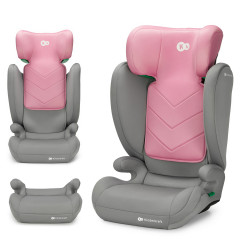 Бустерна седалка с облегалка Kinderkraft i-Spark i-size, Pink