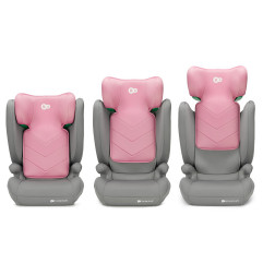 Бустерна седалка с облегалка Kinderkraft i-Spark i-size, Pink