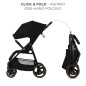 Детска количка Kinderkraft TRIG 3, ONYX BLACK