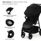 Детска количка Kinderkraft TRIG 3, ONYX BLACK