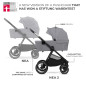 Комбинирана бебешка количка Kinderkraft NEA 2, PLATINIUM GREY