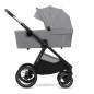 Комбинирана бебешка количка Kinderkraft NEA 2, PLATINIUM GREY