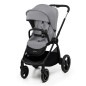 Комбинирана бебешка количка Kinderkraft NEA 2, PLATINIUM GREY