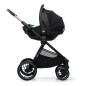 Комбинирана бебешка количка Kinderkraft NEA 2, PLATINIUM GREY