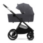 Комбинирана бебешка количка Kinderkraft NEA 2, DEEP GREY