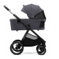 Комбинирана бебешка количка Kinderkraft NEA 2, DEEP GREY