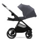 Комбинирана бебешка количка Kinderkraft NEA 2, DEEP GREY