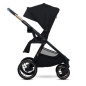 Комбинирана бебешка количка Kinderkraft NEA 2, MIDNIGHT BLACK