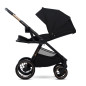 Комбинирана бебешка количка Kinderkraft NEA 2, MIDNIGHT BLACK