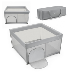 Кошара за игра Kinderkraft Ziki, Сива