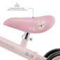 Kinderkraft CUTIE FLASH колело за баланс PINK