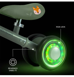 Kinderkraft CUTIE FLASH колело за баланс GREEN