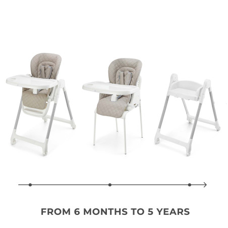 Kinderkraft TULO столче за хранене BEIGE