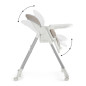 Kinderkraft TULO столче за хранене BEIGE