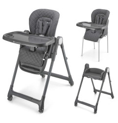 Столче за хранене Kinderkraft TULO, Grey