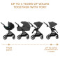Kinderkraft YOXI бебешка количка 3в1 MOONLIGHT GREY Kinderkraft YOXI бебешка количка 3в1 MOONLIGHT GREY
