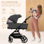 Kinderkraft YOXI бебешка количка 3в1 MOONLIGHT GREY Kinderkraft YOXI бебешка количка 3в1 MOONLIGHT GREY