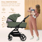 Kinderkraft YOXI бебешка количка 3в1 MYSTIC GREEN Kinderkraft YOXI бебешка количка 3в1 MYSTIC GREEN