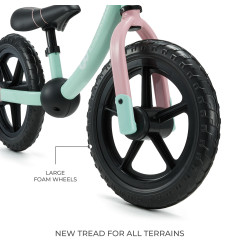 Kinderkraft колело за баланс 2WAY NEXT OFFROAD CANDY MINT
