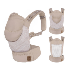 Kinderkraft HUGGY ергономична раница BIZUU dune whisper
