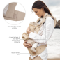 Kinderkraft HUGGY ергономична раница BIZUU dune whisper
