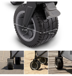Kinderkraft Rollster сгъваема количка за деца ANTHRACITE
