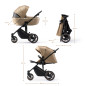 Бебешка количка 2в1 Kinderkraft Prime 2, SANDROSE BAIGE