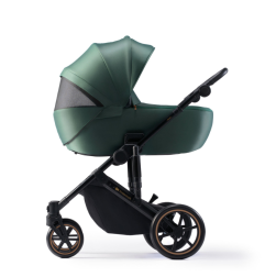 Kinderkraft Prime 2 бебешка количка 2в1 DARK GREEN