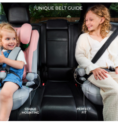 Kinderkraft I-COMFY i-Size столче за кола PINK