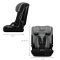 Kinderkraft I-COMFY i-Size столче за кола DARK GREY