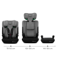 Kinderkraft I-COMFY i-Size столче за кола DARK GREY