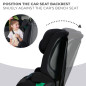 Kinderkraft SAFETY FIX 2 столче за кола BLACK