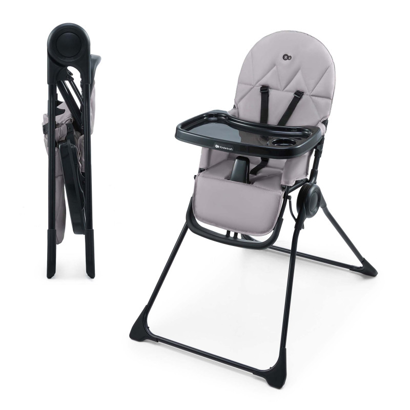 Kinderkraft BINCI столче за хранене GREY Kinderkraft BINCI столче за хранене GREY
