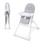 Kinderkraft BINCI столче за хранене LIGHT GREY Kinderkraft BINCI столче за хранене LIGHT GREY