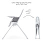 Kinderkraft BINCI столче за хранене LIGHT GREY Kinderkraft BINCI столче за хранене LIGHT GREY