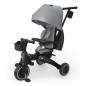 KinderKraft JAZZ 3 сгъваема триколка СИВА