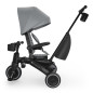 KinderKraft JAZZ 3 сгъваема триколка СИВА