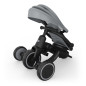 KinderKraft JAZZ 3 сгъваема триколка СИВА