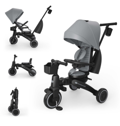 Сгъваема триколка Kinderkraft Jazz 3, Grey