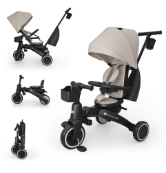 Сгъваема триколка Kinderkraft Jazz 3, Beige