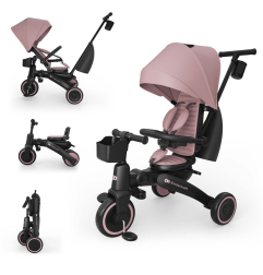 Сгъваема триколка Kinderkraft Jazz 3, Pink