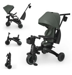 Сгъваема триколка Kinderkraft Jazz 3, Green