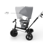 KinderKraft ASTON 2 PLUS триколка СИВА