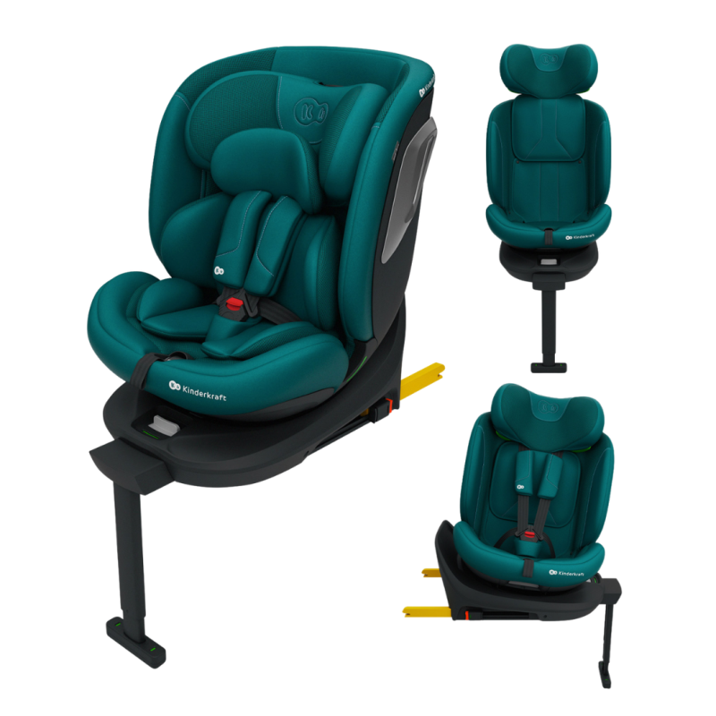 Столче за кола Kinderkraft i-360 2 Plus, Green