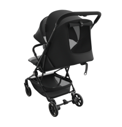 Kinderkraft NEBO бебешка количка MIDNIGHT BLACK